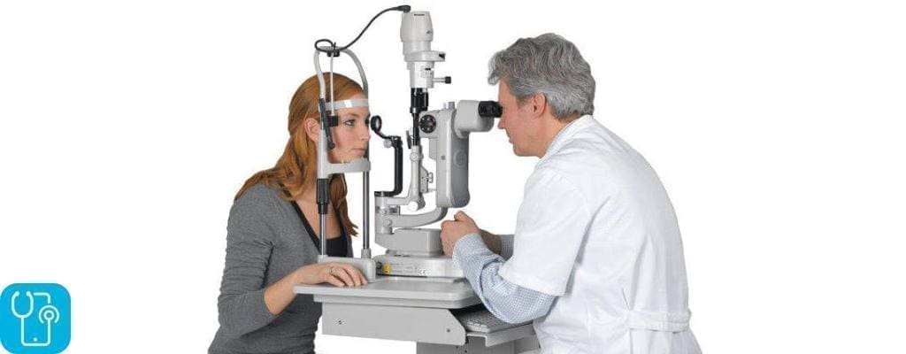 اسلیت لمپ در ویزیت چشم پزشکی