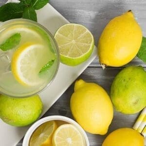 میزان مصرف لیمو ترش