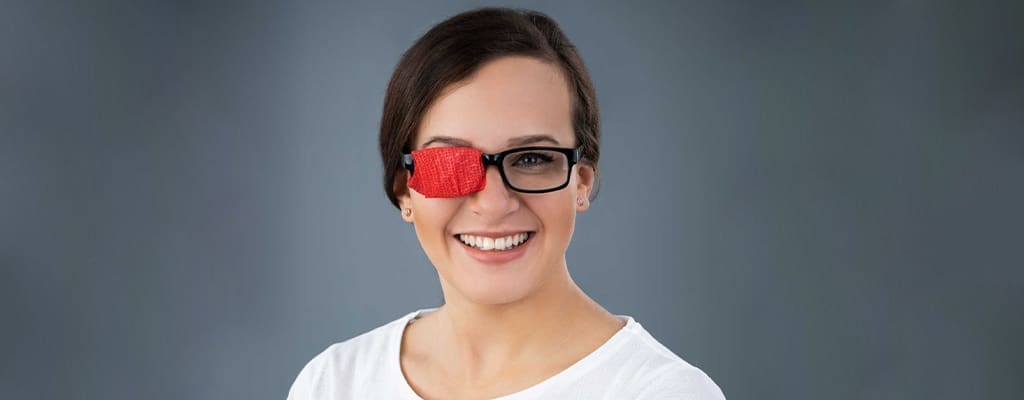 درمان تنبلی چشم